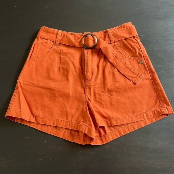 Roxy Pants - Roxy Trust and Smile Orange Shorts Women’s Size Small